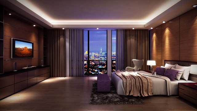 Thiết kế chiếu sáng chung cư 